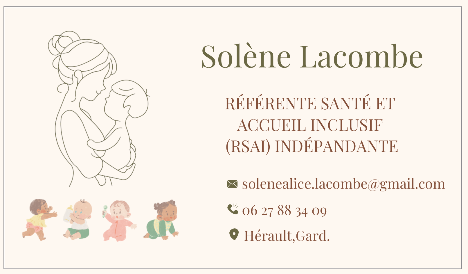 Solene Lacombe : Infirmiere – Référente Santé